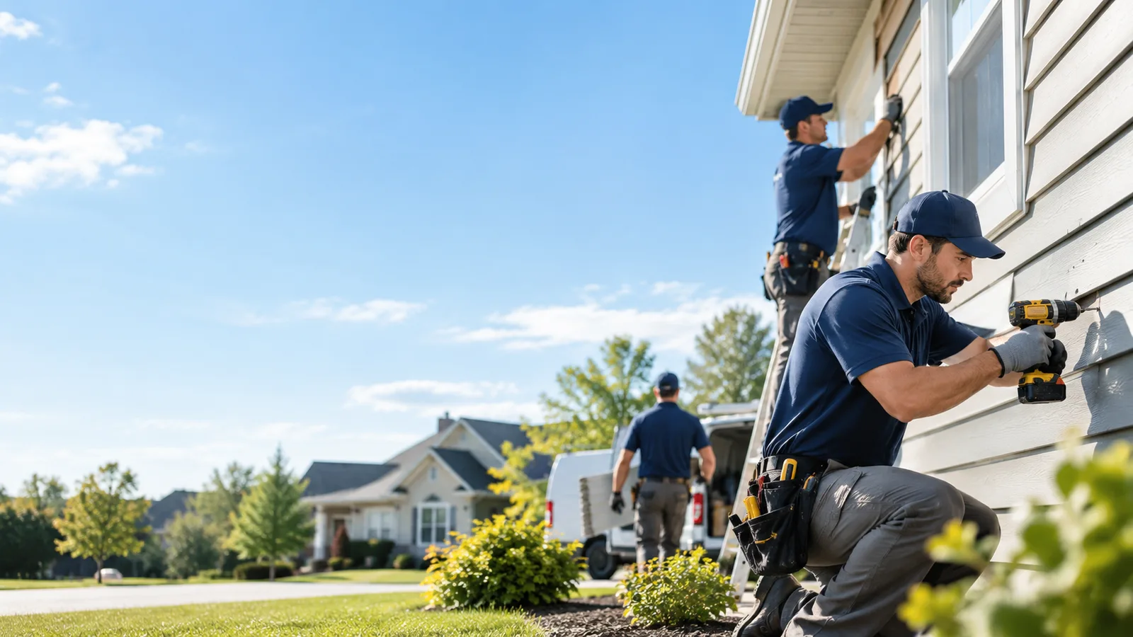 Cracked Siding Repair in Springfield, OH